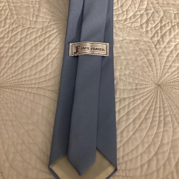 Vintage Blue Men’s Tie - Picture 3 of 4
